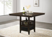 Jaden Square 47-inch Counter Height Dining Table Espresso Default Title