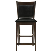 Jaden Upholstered Counter Chair Espresso (Set of 2)