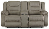 McCade Reclining Loveseat with Console image