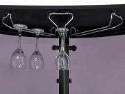 Amarillo Freestanding Glass Top Home Bar Wine Cabinet