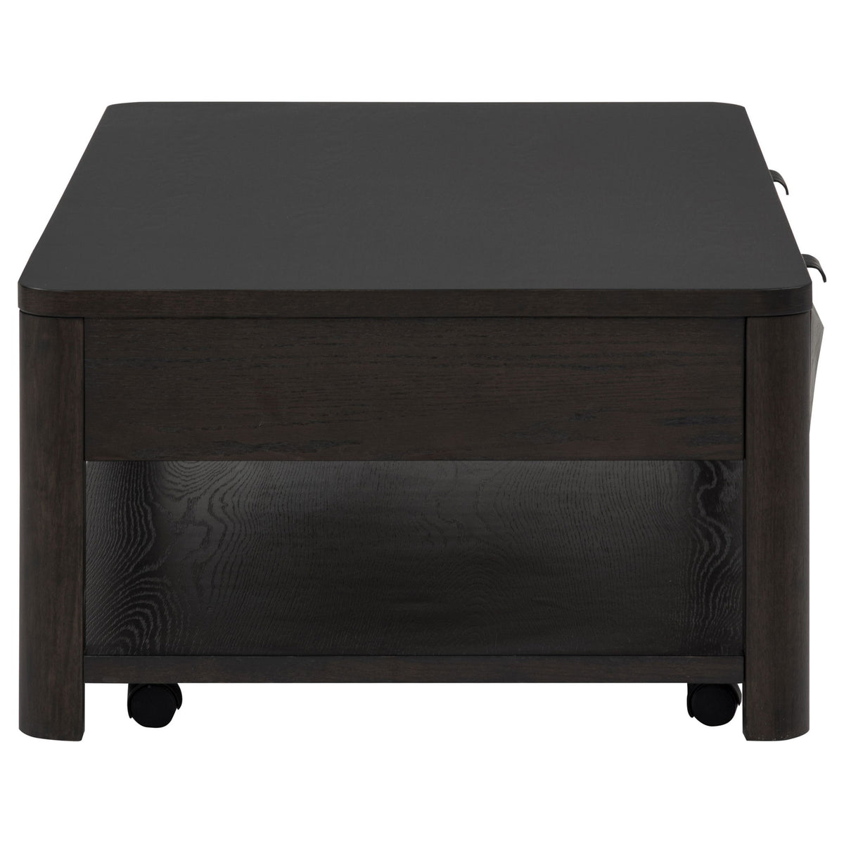 Marcelo Wood Coffee Table with 2 Drawers and Shelf Coffee
