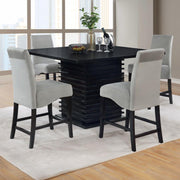 Stanton Square Counter Height Dining Table Set Grey 5-piece