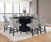 Stanton Square Counter Height Dining Table Set Grey 9-piece