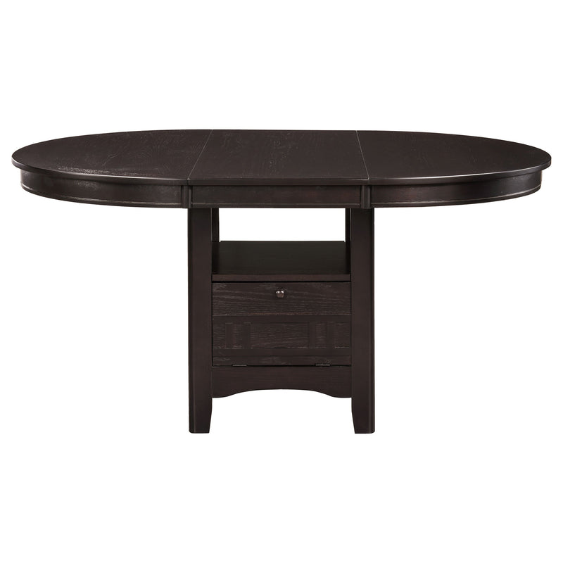 Lavon Oval 60-inch Extension Leaf Dining Table Medium