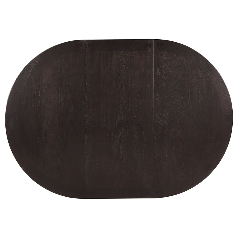 Lavon Oval 60-inch Extension Leaf Dining Table Medium