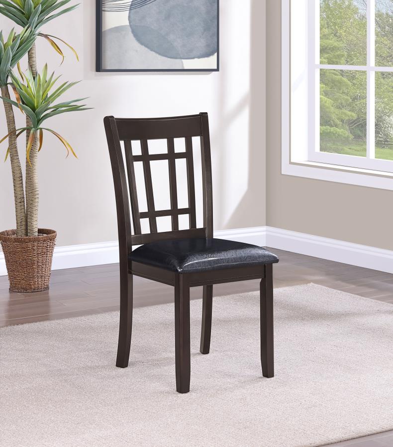 Lavon Wood Dining Side Chair Medium (Set of 2) Espresso