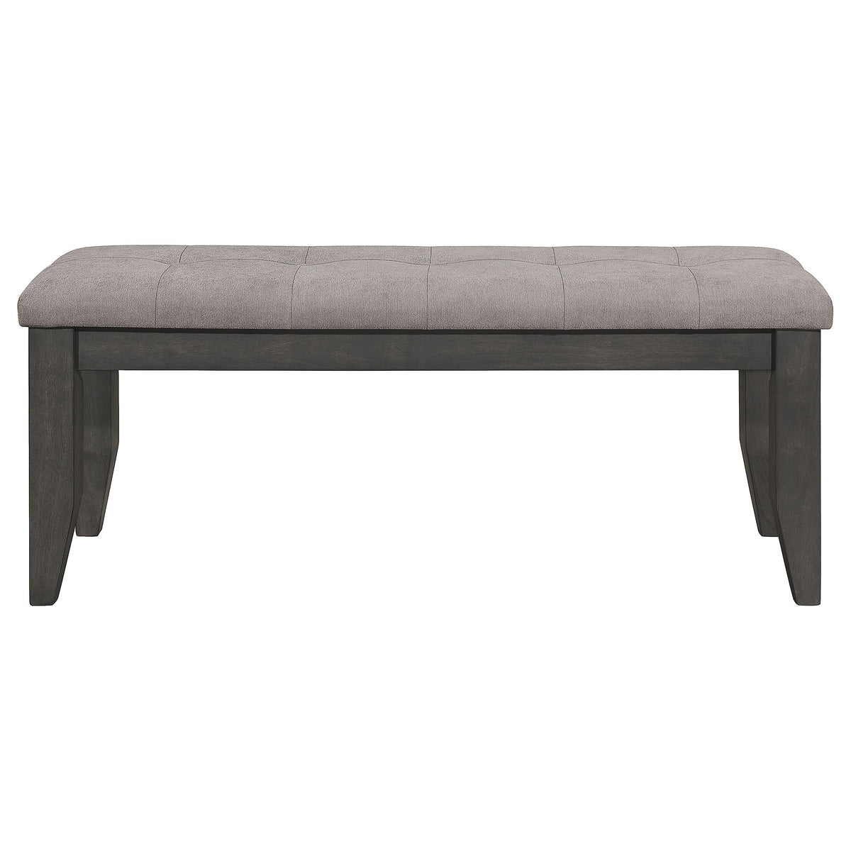 Dalila Leatherette Upholstered Wood Dining Bench
