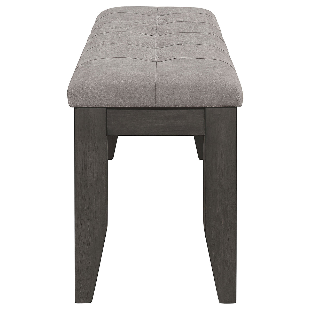 Dalila Leatherette Upholstered Wood Dining Bench