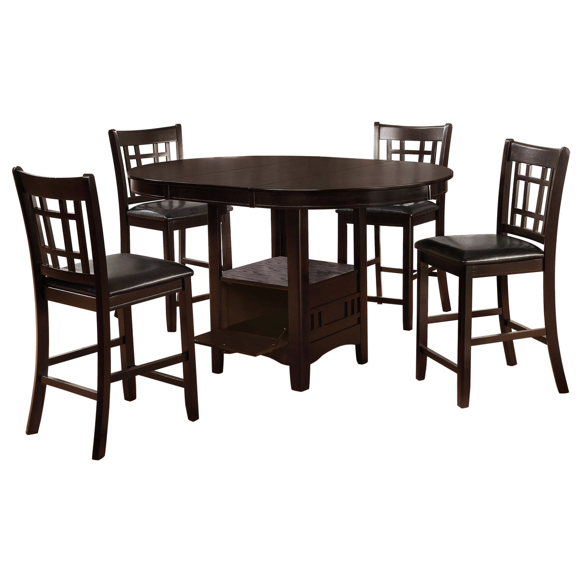 Lavon Oval Counter Height Dining Set
