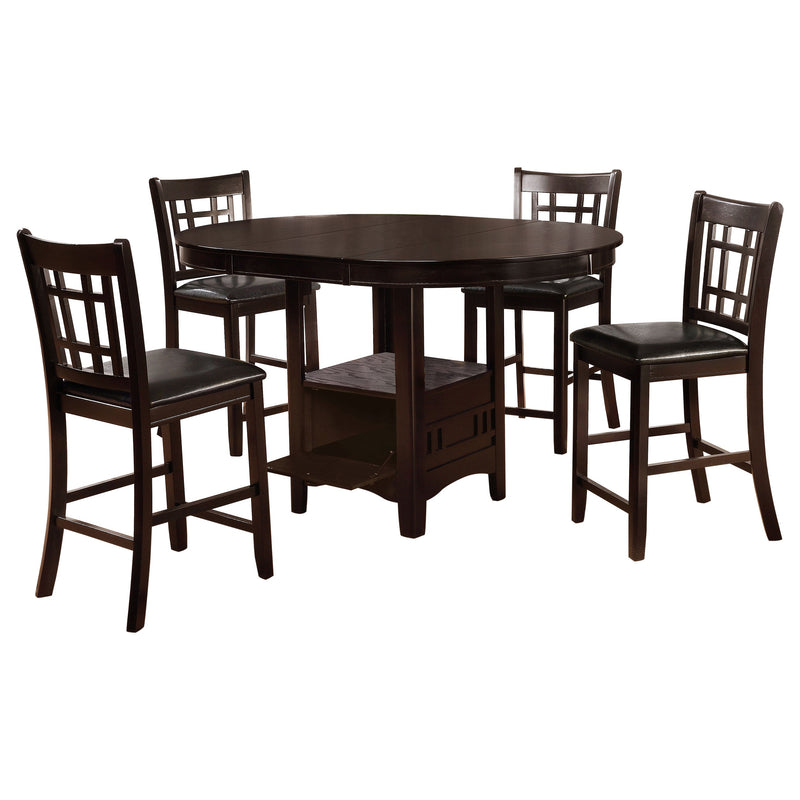 Lavon Oval Counter Height Dining Set