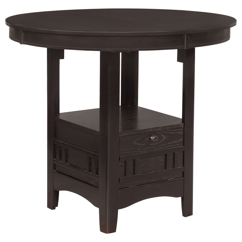 Lavon Oval 60-inch Extension Counter Dining Table