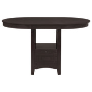Lavon Oval 60-inch Extension Counter Dining Table