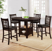 Lavon Oval 60-inch Extension Counter Dining Table