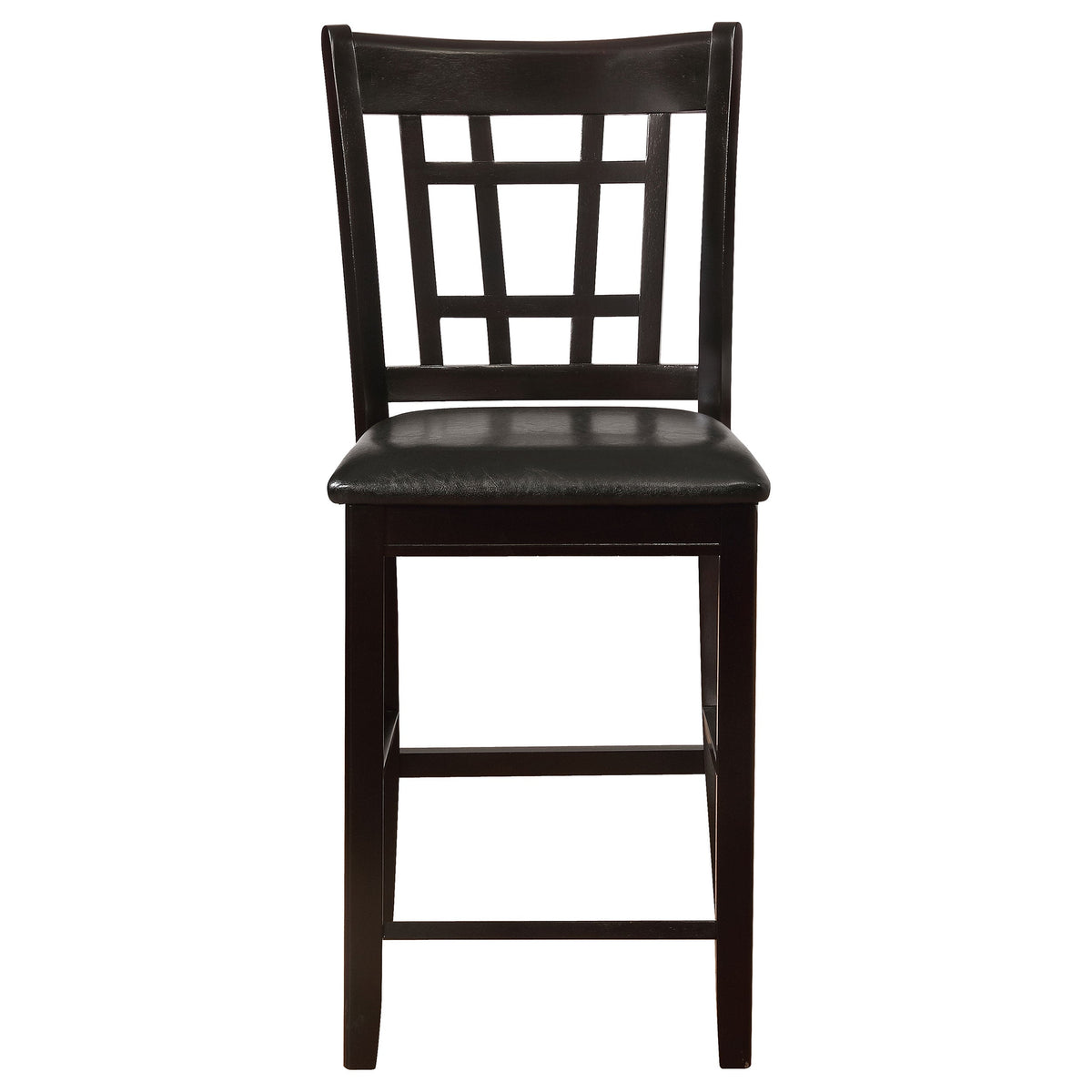Lavon Wood Counter Chair Tan and (Set of 2)
