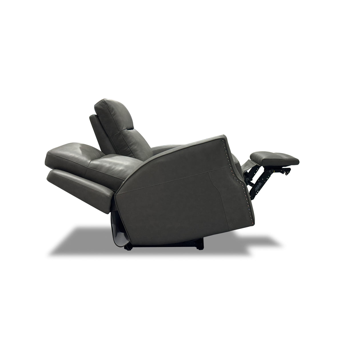 Flexsteel Maxwell Power Reclining Loveseat with Power Headrests and Lumbar