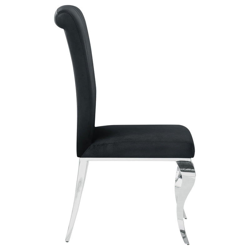 Betty Velvet Upholstered Dining Side Chair (Set of 4)