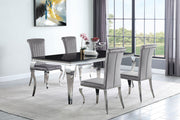 Betty Velvet Upholstered Dining Side Chair (Set of 4)