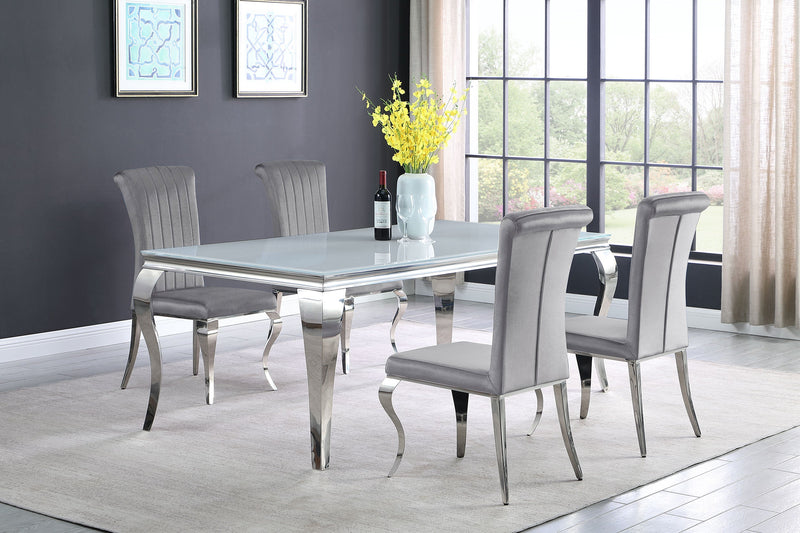 Betty Velvet Upholstered Dining Side Chair (Set of 4)