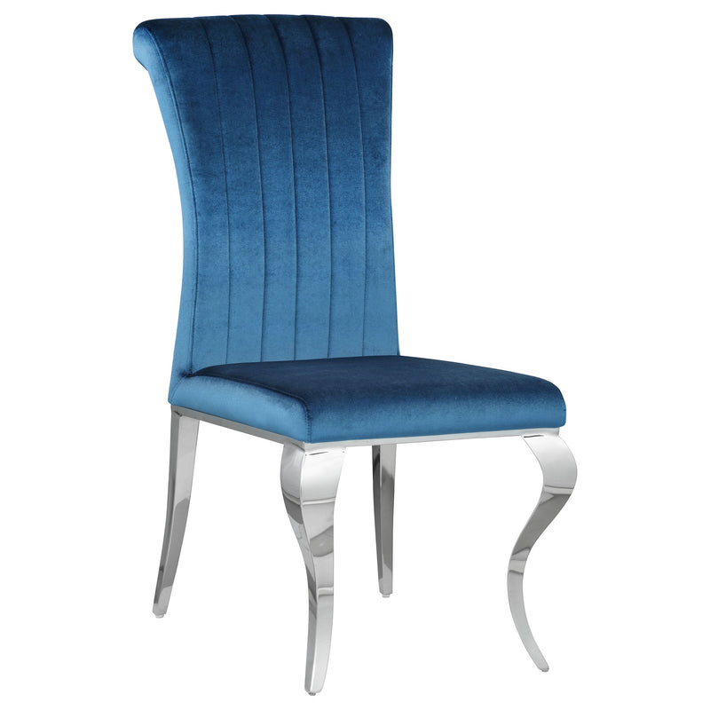 Betty Velvet Upholstered Dining Side Chair (Set of 4)