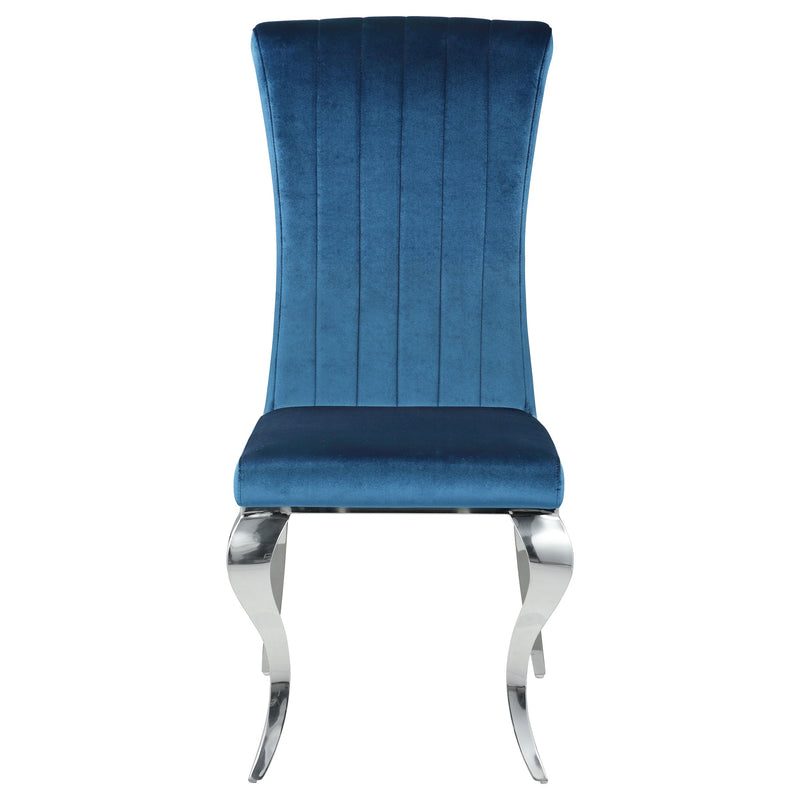 Betty Velvet Upholstered Dining Side Chair (Set of 4)