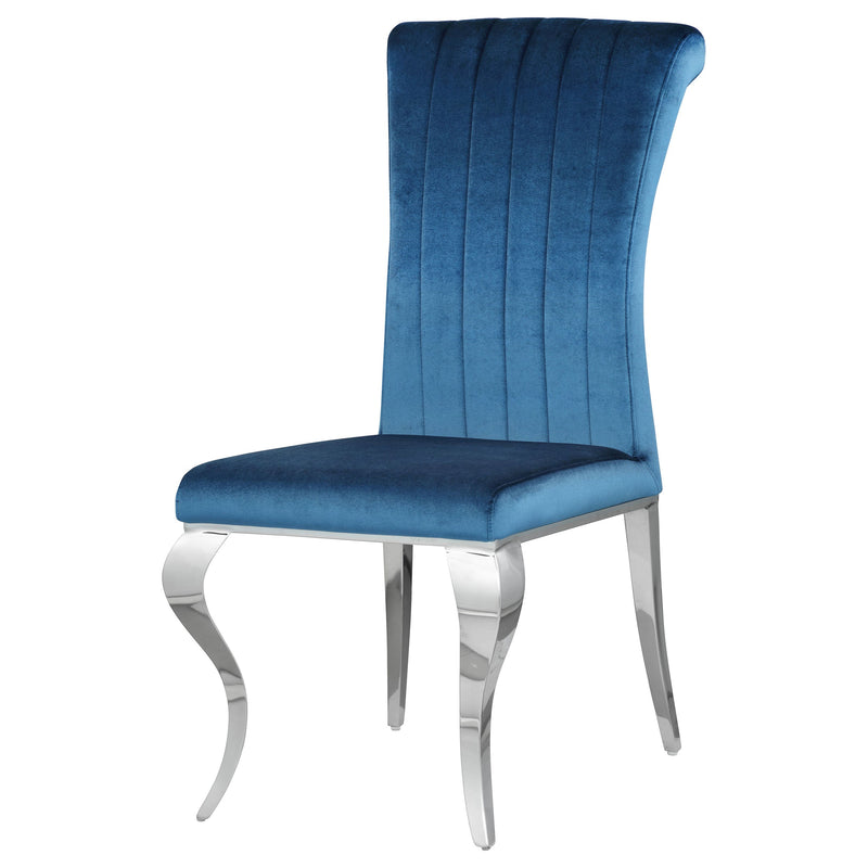 Betty Velvet Upholstered Dining Side Chair (Set of 4)