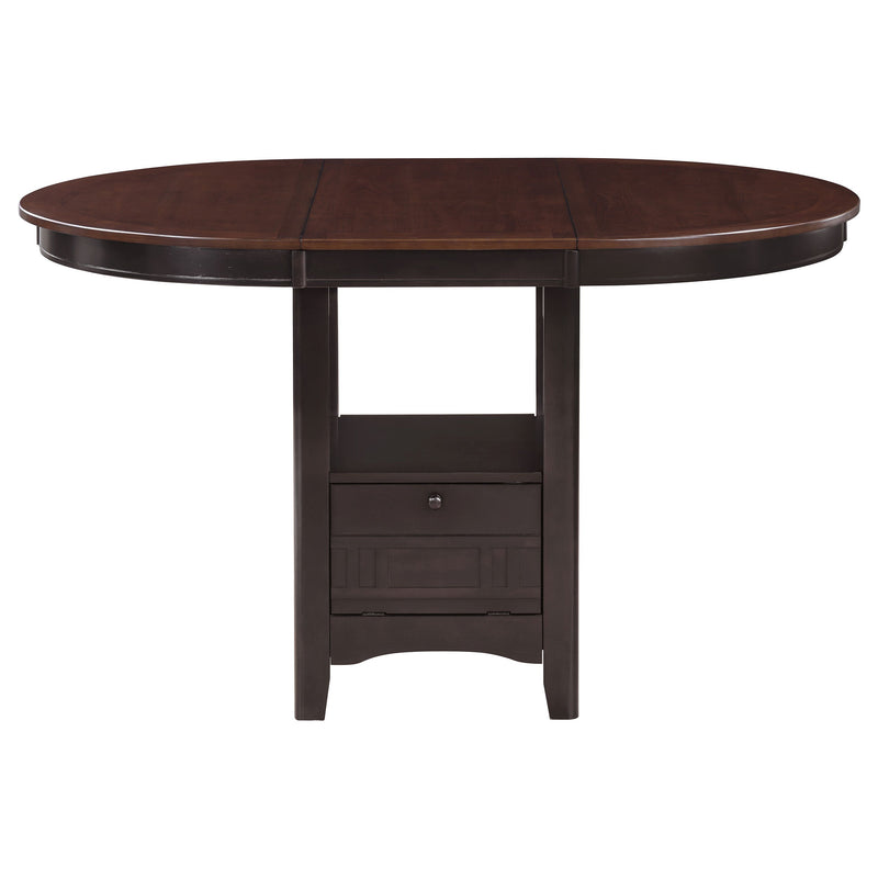 Lavon Oval 60-inch Extension Counter Dining Table