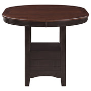 Lavon Oval 60-inch Extension Counter Dining Table
