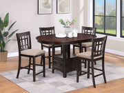 Lavon Oval 60-inch Extension Counter Dining Table