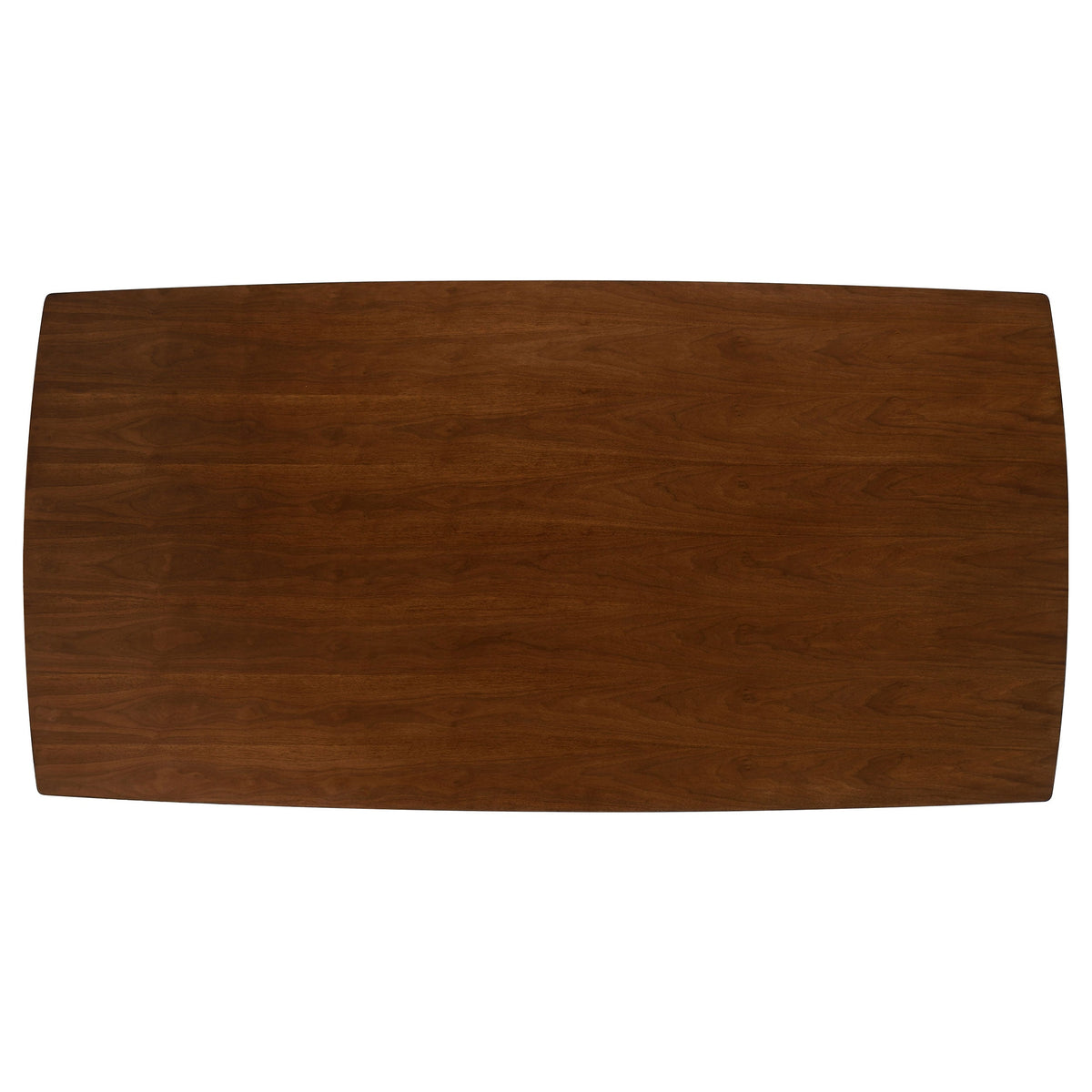 Malone Rectangular Dining Table Set Dark Walnut