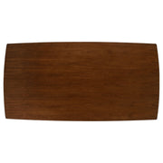 Malone Rectangular Dining Table Set Dark Walnut