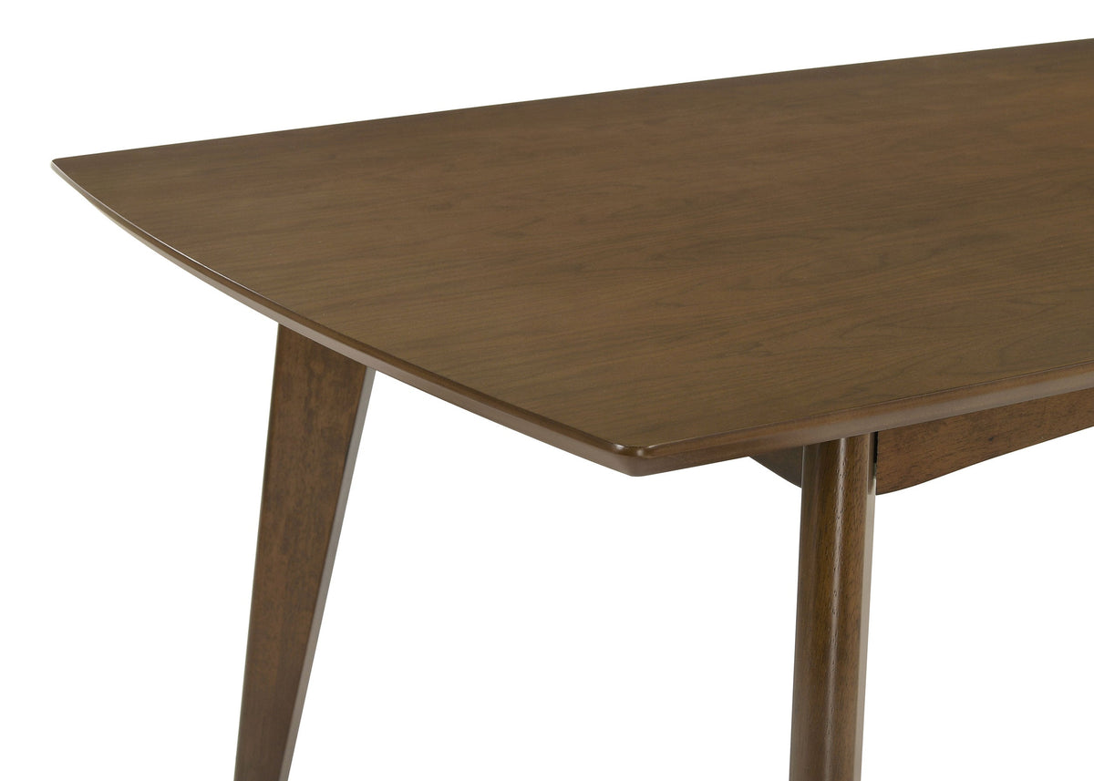 Malone Rectangular 78-inch Wood Dining Table Dark Walnut