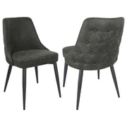 Cosmo Upholstered Dining Side Chair (Set of 2)