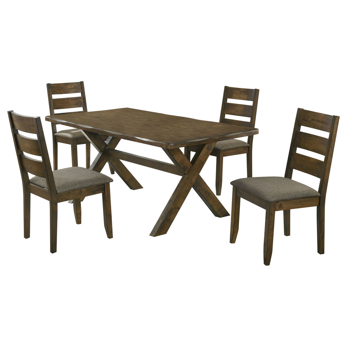 Alston Rectangular Dining Table Set Knotty Nutmeg