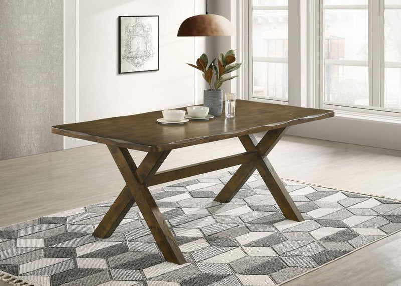 Alston Rectangular 71-inch Dining Table Knotty Nutmeg Default Title
