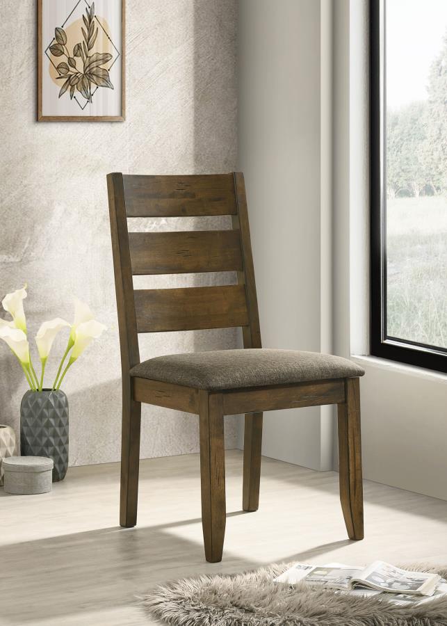 Alston Wood Dining Side Chair Knotty Nutmeg (Set of 2) Default Title