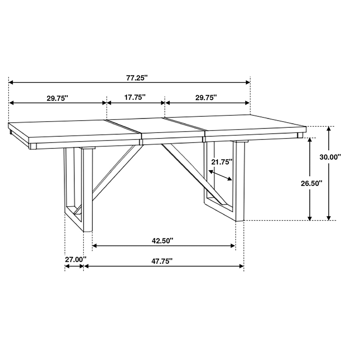 Spring Creek Rectangular Dining Table Set