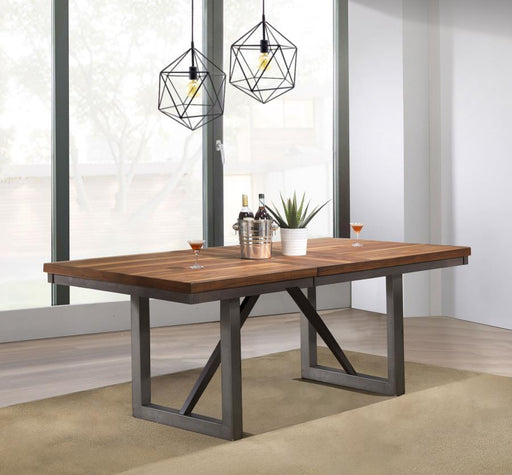 Spring Creek 77-inch Extension Dining Table Natural Walnut Default Title