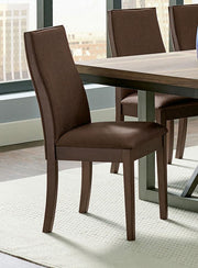 Spring Creek Upholstered Dining Chair (Set of 2) Chocolate