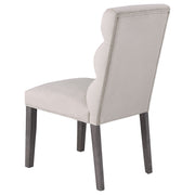 Carla Velvet Upholstered Dining Side Chair (Set of 2)