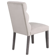 Carla Velvet Upholstered Dining Side Chair (Set of 2)