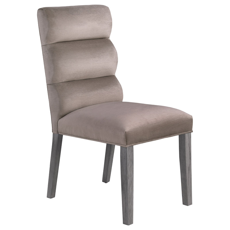 Carla Velvet Upholstered Dining Side Chair (Set of 2)