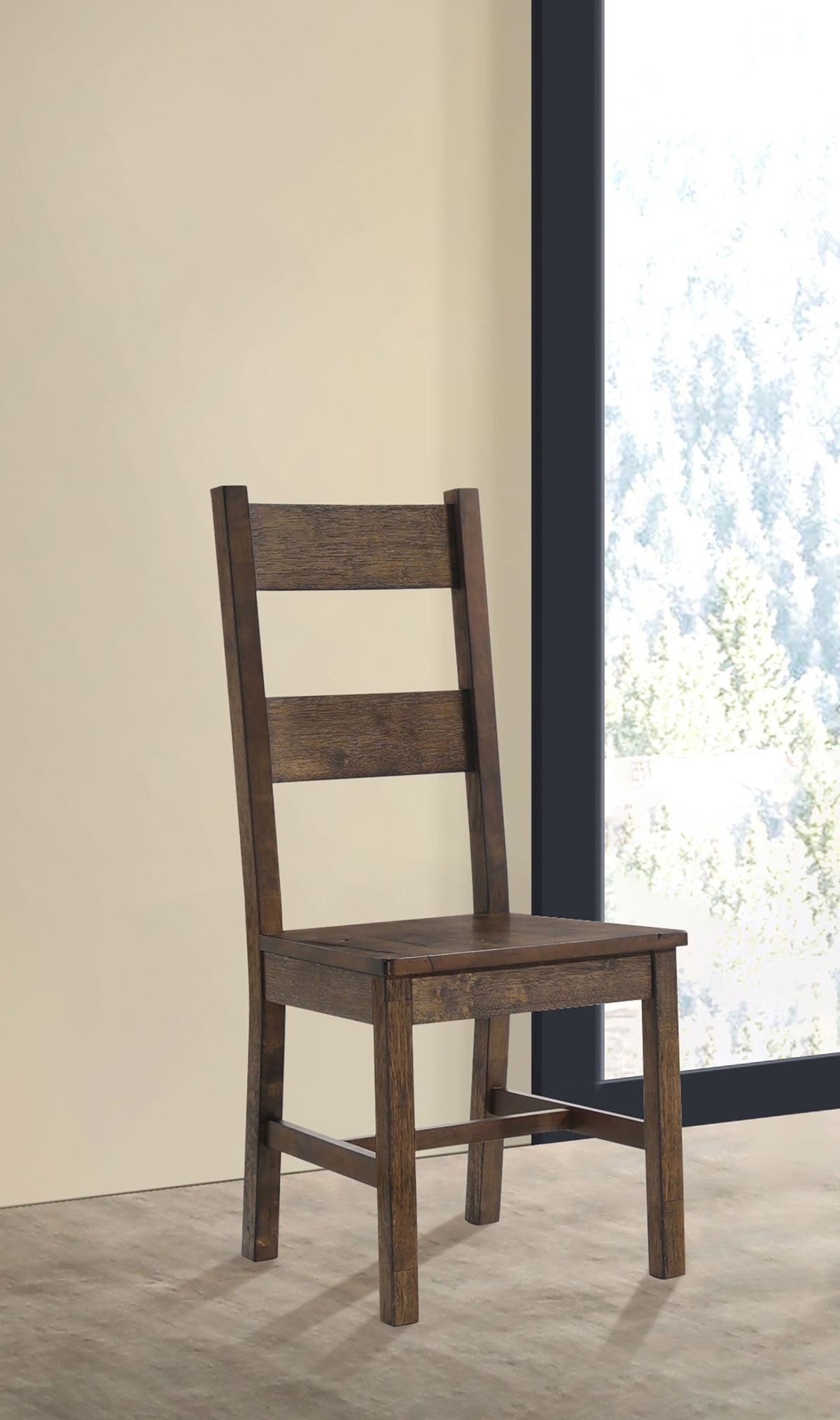 Coleman Dining Side Chair Rustic Golden Brown (Set of 2)