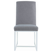 Mackinnon Upholstered Dining Side Chair Grey (Set of 2)
