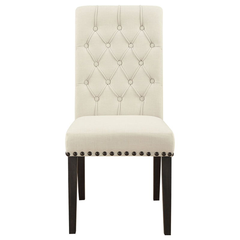 Alana Fabric Upholstered Dining Side Chair (Set of 2)