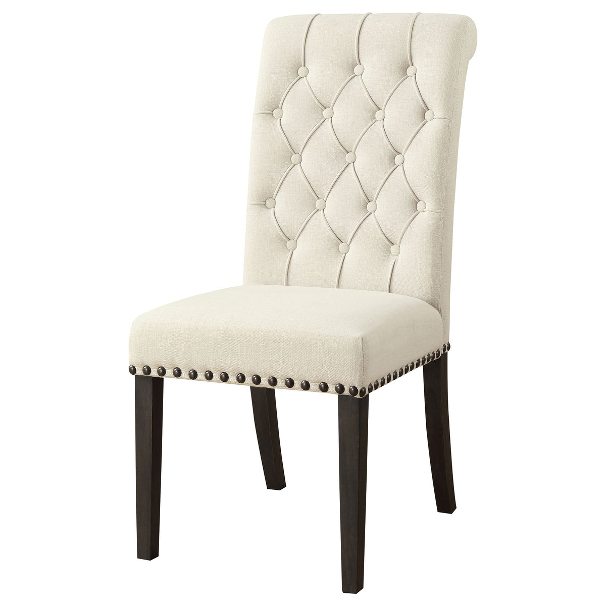 Alana Fabric Upholstered Dining Side Chair (Set of 2)