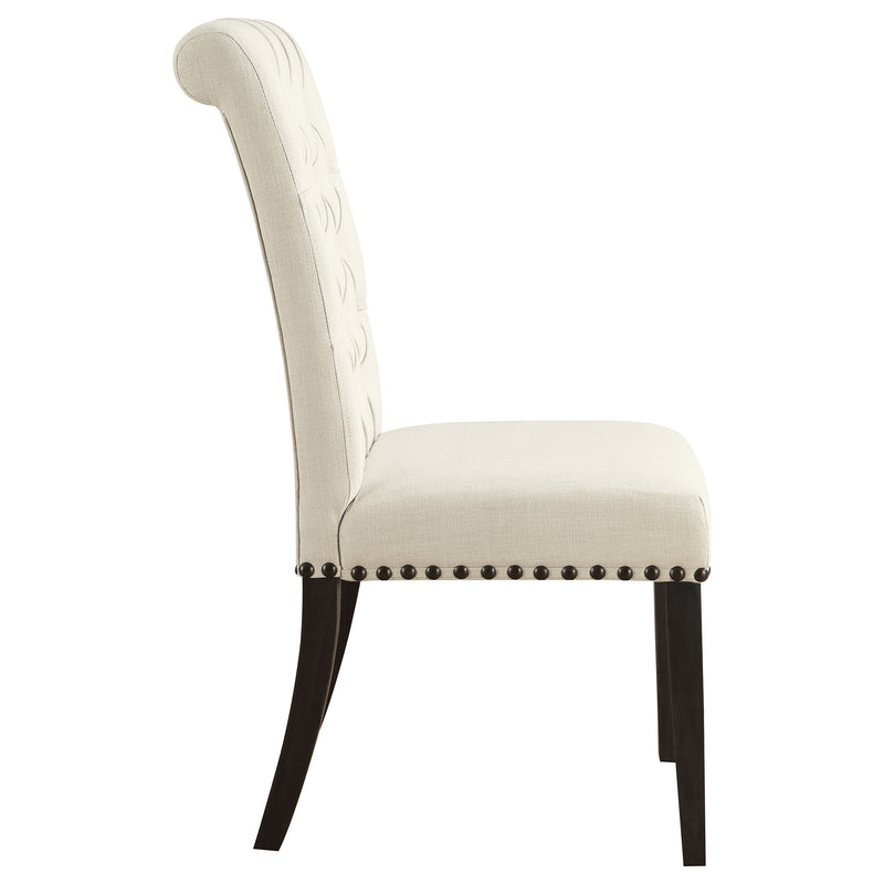 Alana Fabric Upholstered Dining Side Chair (Set of 2)