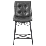 Aiken Upholstered Tufted Counter Chair (Set of 2)