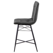 Aiken Upholstered Tufted Counter Chair (Set of 2)