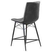 Aiken Upholstered Tufted Counter Chair (Set of 2)