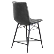 Aiken Upholstered Tufted Counter Chair (Set of 2)